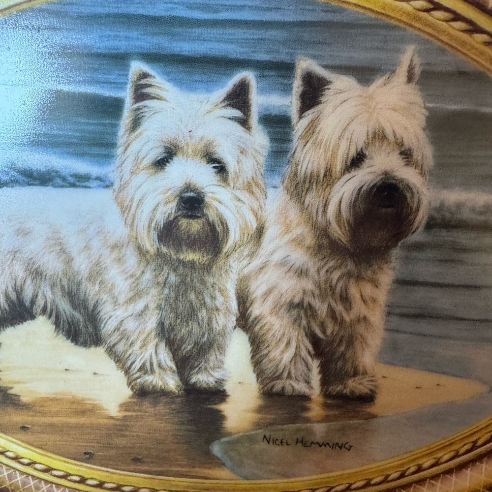 The Franklin Mint Plate “Shore Pals”by Nigel Hemming Limited Edition EUC - Picture 4 of 14